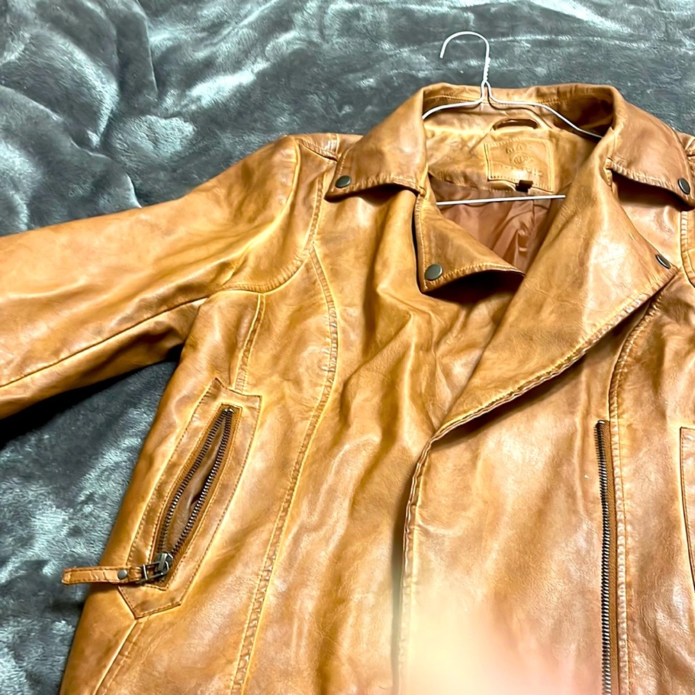 Faux leather